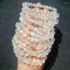 Strand Natural White Garden Quartz Bracelet Fashion Women Healing Sieraden Gemstone Reiki Energy Stone Gift 1pcs 7/8/10mm