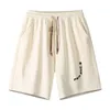 2024 Summer New Student Dritte Barrel 5/4 Shorts di marca alla moda per sport versatili maschi