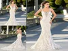 2019 Vintage Mermaid Wedding Dresses Spaghetti Staps Tonged Backless Spets Long Bridal Party Gowns Plus Size Vestidos de Novia Sire4148348