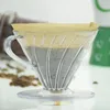 Coffee Dripper V60 Resin Coffee Filter for Pour Over Barista Coffee Brewing - Perfect for Brewing 1-4 Cups of Delicious Coffee at Home