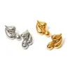 drop women gold chunky water Designer earrings for high luxurious designs stylish personality gloss teardrop earrings jewelry