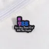 Votre histoire ne se termine pas avec ce chapitre Pin d'émail inspirant disant Brooch Back Backpack Badge Jewelry Gift for Friends