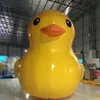 6mH (20ft) with blower Big inflatable rubber duck balloon giant yellow ducks air sealed cartoon model for promotion