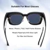 Occhiali da sole occhiali da sole da indossare su occhiali vintage polarizzati occhiali da sole per uomini e donne miopia presbyopia sfumature di guida all'aperto 24416