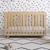 Baby Cribs 2024 Nieuwe 3-in-1 converteerbare wieg Converteert van babywieg naar peuterbed en daybed L416