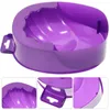 Nail Gel Bowl trempe Tray Care Polissing Composé Take Bath Manucure Tools Hand