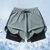 Men's Shorts 2024 Outdoor Casual For Men Pure Large Pocket Slim Pants High Quality Design Board