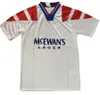 87 90 92 93 94 95 96 97 99 01 08 Glasgow Rangers FC Retro voetbaltruien Gerrard Gascoigne Laudrup Gerrard McCoist voetbalshirt