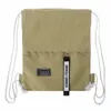 Canvas Storage School Gym Drawring Bag Pack Rucksack Backpack Pouch Drop Ship 7320#