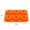 Silicone Donut Moule de cuisson Poule de boulangerie antiadhésive pâtisse