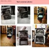 CAT CATS CRASE DOME DOBRA WIELA PET PETACK Oxford Cloth Portable Lare Pojemność BA może pomieścić dwa koty na zewnątrz podróż BA L49