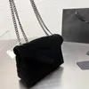 Designer Messenger Bags camurça camurça de luxo marca de designer de moda Bolsas de ombro de moda Bolsa de alta qualidade Bolsa de bolsa Michael Kadar carteira