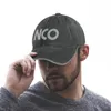 Beralar Ulusal Sermaye Orkestrası Nco Beyaz Logo Kovboy Şapkası Vintage Cap Cap Fluffy Kadın Giysileri Erkekler Erkekler