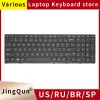 Keyboards Neue US -Russische Laptop -Tastatur für HP ZBook 15 G3 G4 17 G3 G4 ZBook15 848311 PK131C32A03 mit Hintergrundbeleuchtung