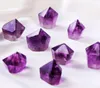 Natural Ameetyst Crystal Quartz Point Crafts Reiki Healing Chakra Gemstone Rough Stone Energy DegAussing Ornaments9204787