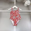 Summer Girls Brand One-Pieces Bikini Swimsuit Cartoon Bear Kids Toddlers Bathing Suits Baby Girl Beach Swimwear Children Swimming Wear