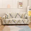 Cubierta de silla Cubierta del sofá el estirable 1/2/3/4 plazas Armest/Armless Universal Soft All Protector