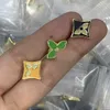 3pcs/Set Star Clover Charm Ohr Stud