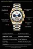 Montre-bracelets 2024 Glenaw Fashion Luxury Men de luxe Mécanique Design Luminous en acier inoxydable et imperméable multifonctionnel