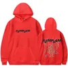 Herrtröjor flamingo flim flam merch för män/kvinnor street stil tröja långärmad hoodie y2k kläder