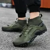 HighTop Barefoot Upstream Water Shoes Trekking Mountain Boots AntiSkid Hiking Sneakers Outdoor WearResistant 240410