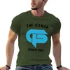 Topy z czołgami męskimi Gerwyn Cena Logo T-shirt Summer Short Sleeve Tee