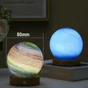 Lampes nuances circulaires galaxie balle légère LED étoile nocte