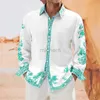 Camicie casual maschile 2024 MENS FASTANZA MASHIE COMETTO CASHITTA LUNGA LUNGA LUST 3D LION HD Flip Flip Button S-6XL Top 240416