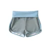 Kvinnors shorts sommarkläder kvinnor 2024 för svart minikvinna stickad mager kort mujer söt mikro lapptäcke blå