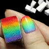 NIEUW 50PCS MANICURE Tool Art SPONGE Schoonheidstips DIY afbeeldingstempel voor gradiëntkleursjabloon Nageloverdracht Make -up