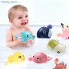 Sable Player Water Fun Baby Shower Toy Water Game Dlightwater Whale Turton Cartoon Animal Classic Mécanisme mécanique adapté aux enfants âgés de 12 à 24 mois Y24041