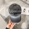 Designerska czapka baseballowa umyta dżinsowa czapka luksusowy trójkąt czapka złamana czapka rdzeniowa unisex street sunshade cap z piłką