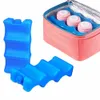 Новый 600 мл гель -морозила ледяные блоки многоразовый кулистый пакет пакет с водой для пикника для пикника для путешествий Langs Lunch Box Свежая продукты хранение x5ra#