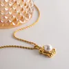 Classic Fashion Imitation Pearl Pendantネックレス