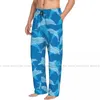 Abbigliamento da uomo pantaloni per sonno sciolti pigiami pajamas pattern pajams lungh bottoms homewear casual homewear