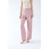 2024 New High Waist Show Legs Long Elegant Style Floor Dragging Pants Loose Fit Wide Leg Cotton Soft Denim Pants Women