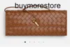 ANDIAMO Long Clutch Handbag Bottegvenetas 7a Weave Handswen Sac Brand avecC85U