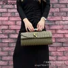 ASIamo Clutch Bag Bottegvenets Handtaschen Neue Modetrend vielseitiger Handheld Crossbody Single Schulter Diamant Gitter gewebtes Quadratbeutel