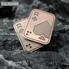 Decompression Toy Magnetic Metal Fidget Toys EDC Toys for Men poker Push Card Stress Relief Toy Haptic Coin Office Desk ToyL2404