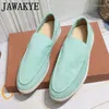 Casual Shoes ARRIVAL Par Loafers grunt rund tå mocka Balletter Flat komfort Multicolor Outdoor Driving Brand Spring Mule