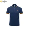 رجال قصير الأكمام البولو قميص athleisure tshirt slim fit summer fashion golf 240401