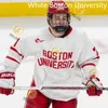 Boston University Terriers 2024 Frozen Four Hockey Jersey Tristan Amonte Ty Gallagher Thomas Jarman Cade Webber Ryan Greene Nick Zabaneh Boston University Jersey