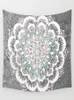 150200cm Indian Mandala Tapestry Totem Boussin Mandragora Elephant Printing Plack Towels Yoga Mat Sun Block Round Bikini CoverUp8451767