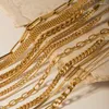 Link bransoletki Cocoguchi Bransoletka nierdzewna Vaccum 18K Gold Gold Ins Style Titanium Hand Chains Vintage Light Luksusowe biżuterii dla kobiet