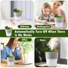 Vases Small Humidifier 150ml USB Powered Cool Mist Quiet Portable With 2 Modes Cute Artificial Succulent