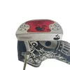 Half round golf putter with lead cover and removable screws with LOGO