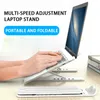 2024 Portable Laptop Holder for Macbook Pro Air Notebook Holder Folding Plastic Tablet Phone Holder Cooling Stand Portable Riser Laptop