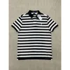 Ralp laurens polo designer t-shirt rl högsta kvalitet lyx mode minimalistisk kortärmad randig broderad polo skjorta affärer casual mens sommar lapel t-shirt