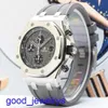 AP Brand Wrist Watch 26470 Elephant Grey Royal Oak Offshore 42 Calendrier Calendrier Timing Automatic Mechanical Precision Steel Mens Watch