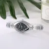 Polshorloges luxe vrouwelijke klokmode dames armband Watch set met diamant